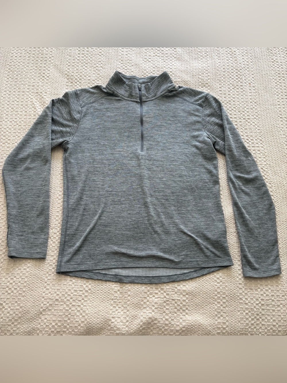 Nike Running Dri-FIT Men’s Quarter-Zip Long Sleeve Tee - medium